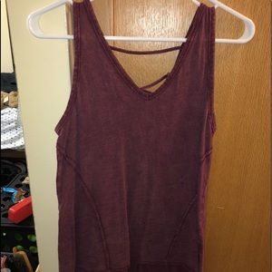 Maurices tank top with strappy back